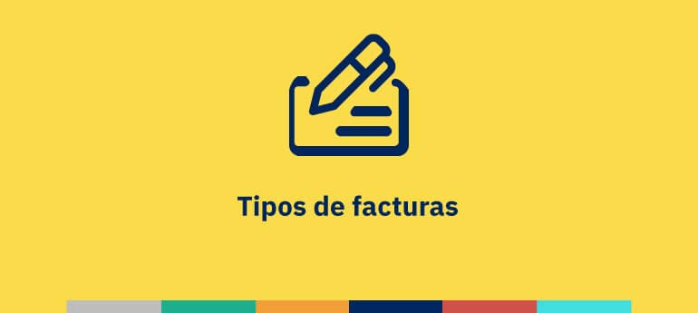 Tipos de facturas