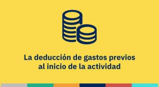 La deducción de gastos previos al inicio de la actividad