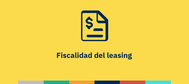 Fiscalidad del leasing