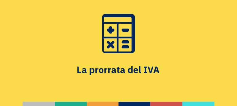 La prorrata del IVA