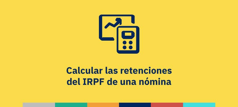 Calcular las retenciones del IRPF de una nómina