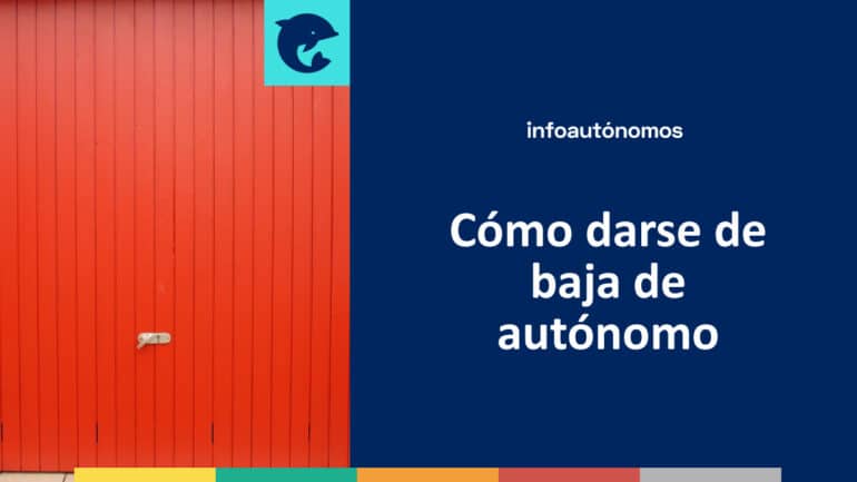 Dar baja autónomo