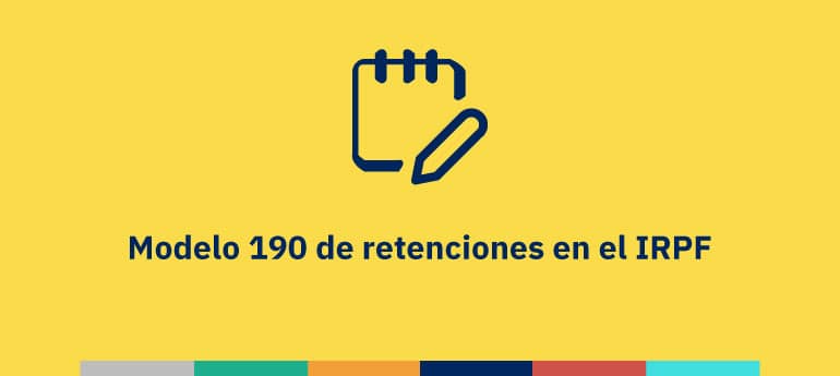 Modelo 190 de retenciones en el IRPF