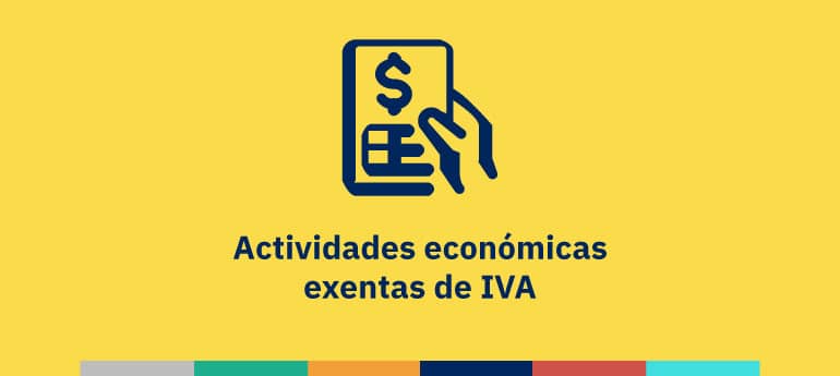 Actividades económicas exentas de IVA