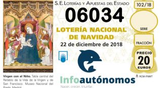 Lotería De Navidad De Infoautónomos 2018