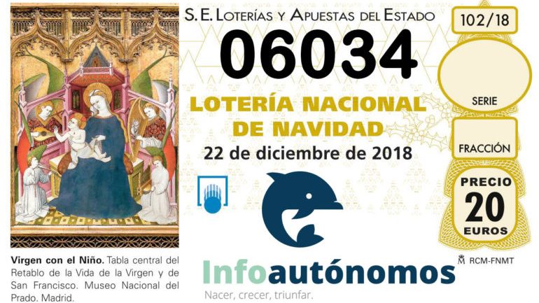 Lotería De Navidad De Infoautónomos 2018