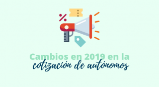 Novedades En La Cotización De Autónomos En 2019