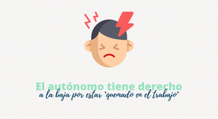 El Autonomo Tiene Derecho A La Baja Por Estar "quemado En El Trabajo"