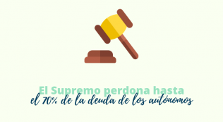 El Supremo Permite Perdonar Hasta El 70% De La Deuda De Los Autónomos