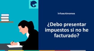 Presentar impuestos sin facturar