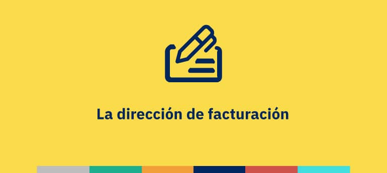 Dirección de facturación