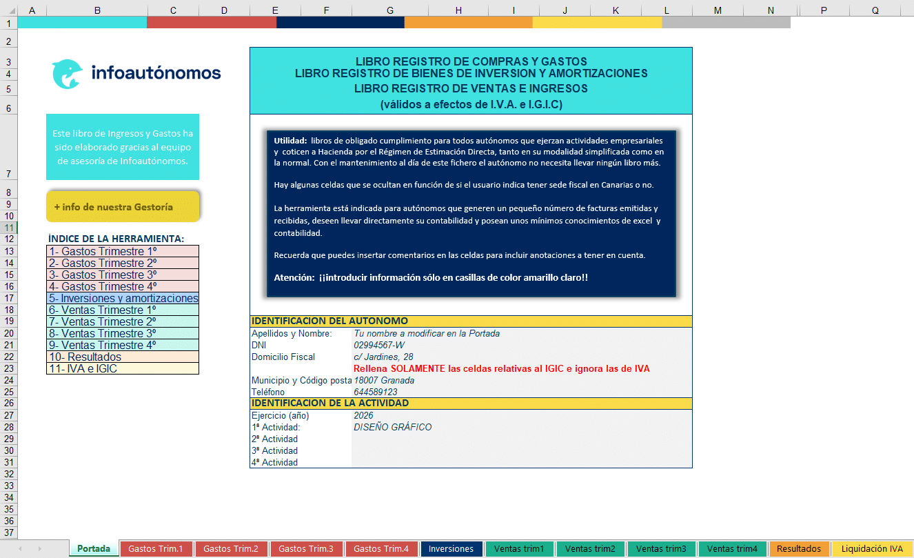 Libro Ingresos Gastos