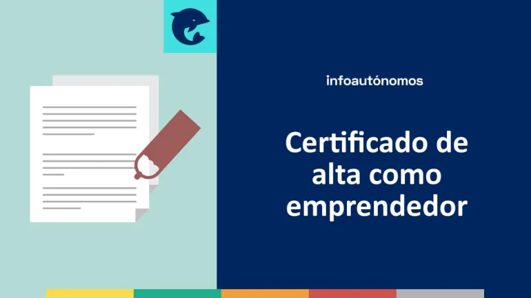 Certificado alta emprendedor