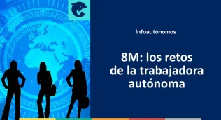 Trabajadora autónoma día de la mujer