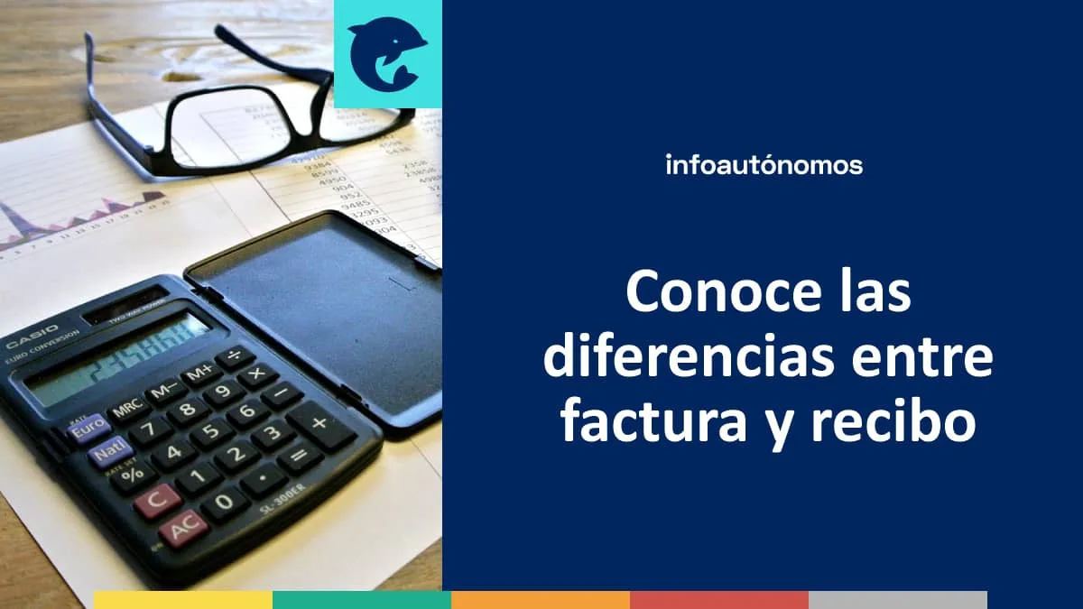 Diferencia entre factura y recibo