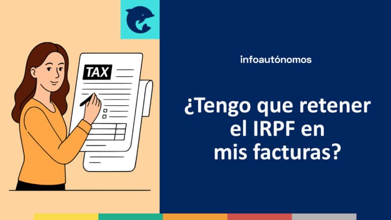 Obligados retener IRPF facturas