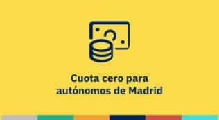 Cuota cero Madrid