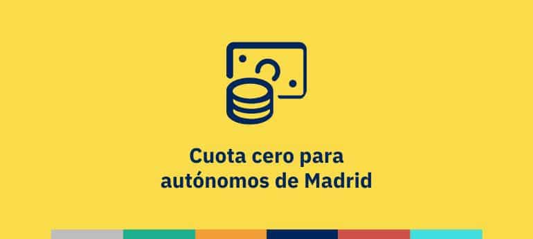 Cuota cero Madrid