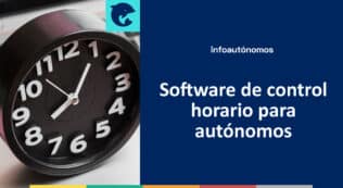 Software control horario autónomos