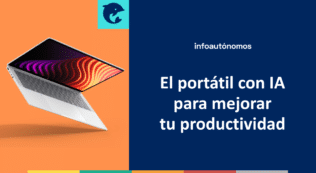 Portátil IA mejorar productividad