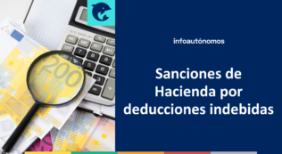 Sanciones de Hacienda por deducciones indebidas